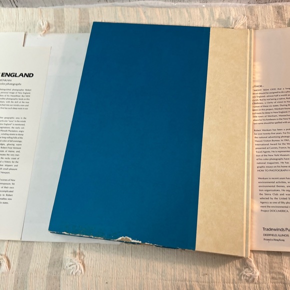 New England book coffee table book Robert wenkam 1987 - Picture 11 of 11